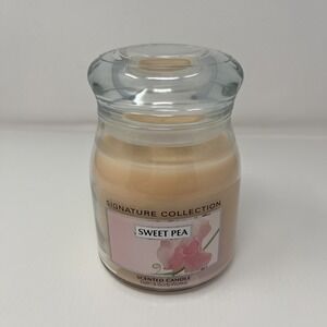 Bath & Body Works Sweet Pea Candle Signature Collection Single Wick 14.5oz Unlit